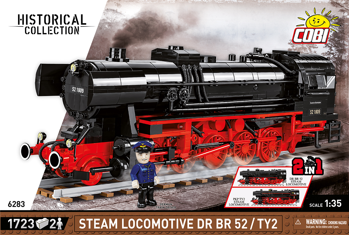 COBI DR BR 52/TY2 Dampf Lokomotive – Bild 14