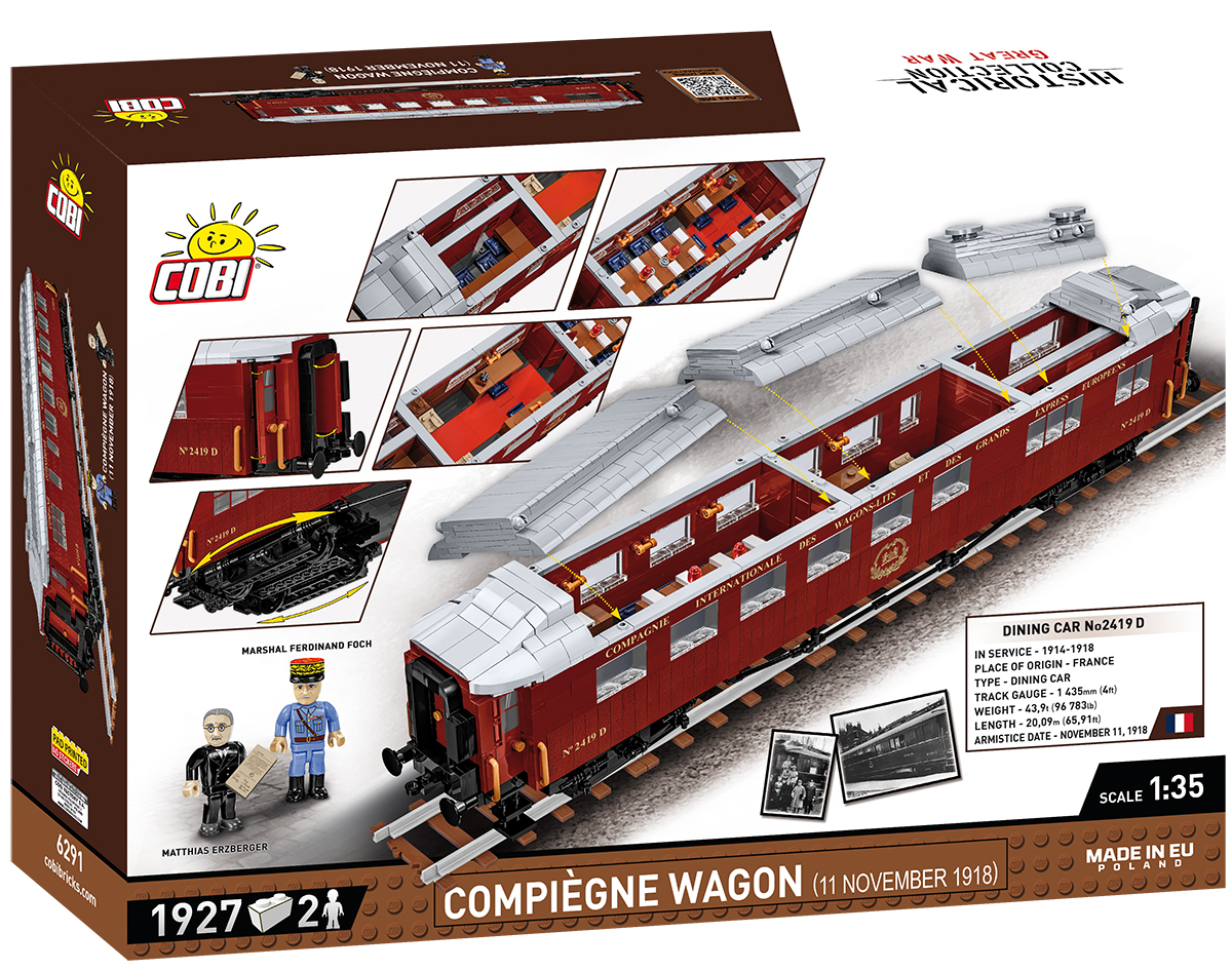 COBI Compiègne Wagon (11 November 1918) – Bild 2