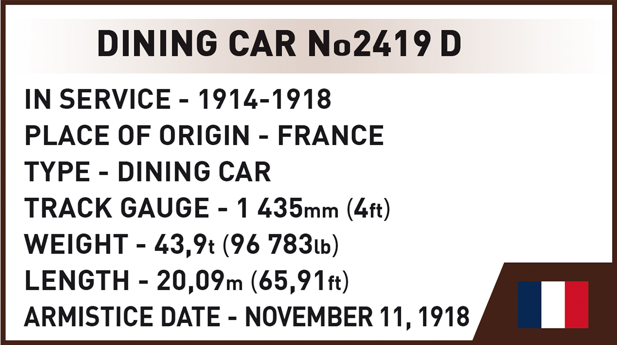 COBI Compiègne Wagon (11 November 1918) – Bild 13