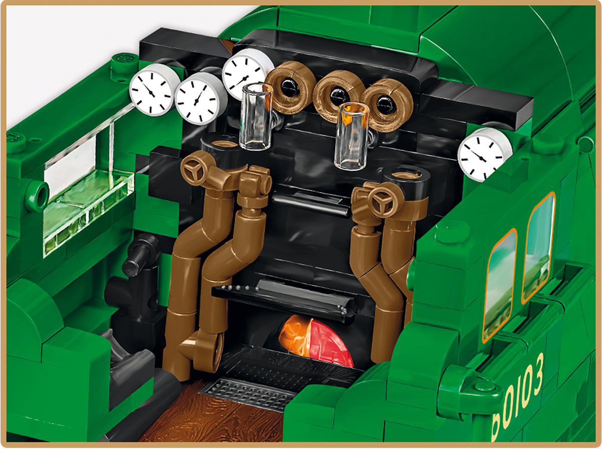 COBI Flying Scotsman - Britische Dampf Lokomotive – Bild 7
