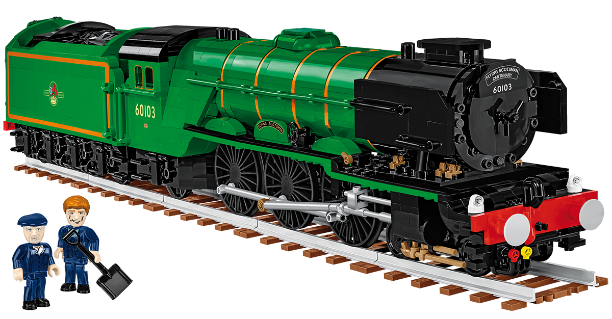 COBI Flying Scotsman - Britische Dampf Lokomotive – Bild 4