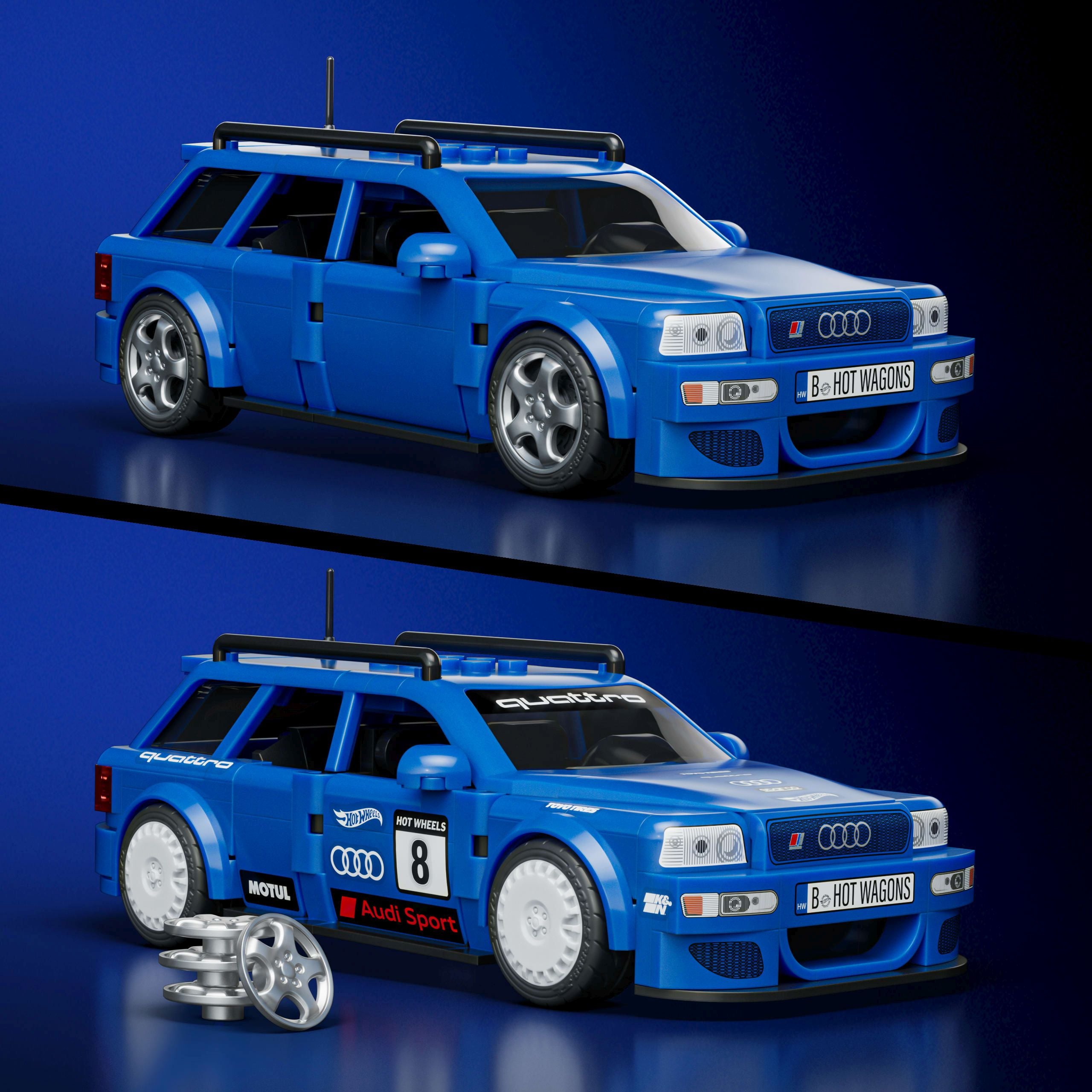 Hot Wheels Building SPEED SERIES AUDI