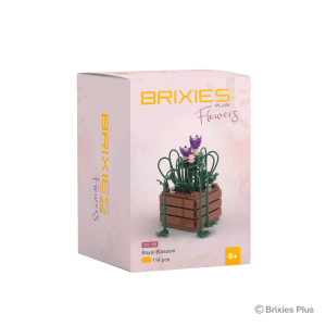 BRIXIES Plus Mini Blume "Royal Blossom"