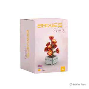 BRIXIES Plus Mini Blume "Sunset"