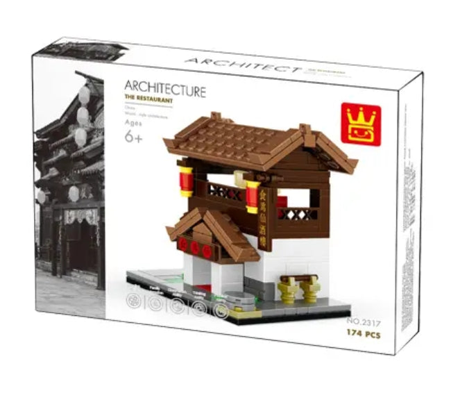 Wange 2317 Architecture-Set Chinesisches Restaurant