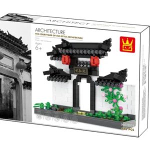 Wange 3313 Architecture-Set Hui Style Eingangstor
