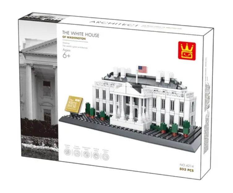 Wange 4214 Architect-Set The White House of Washington