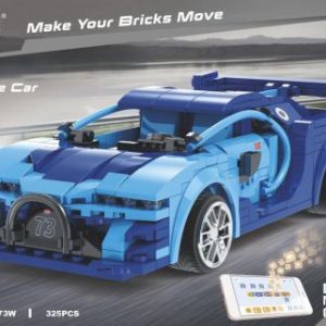 CaDA Blue Race Car 1/20 (325 Teile) (neue Version)