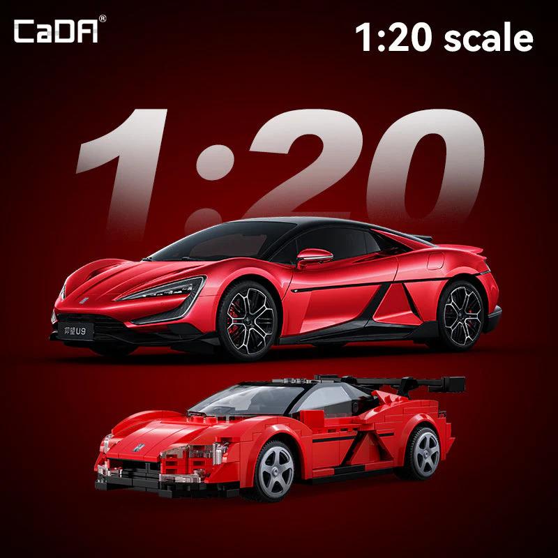 CaDA C51099W YangWang U9 RC Supercar 1:20 | 299 Teile – Bild 5