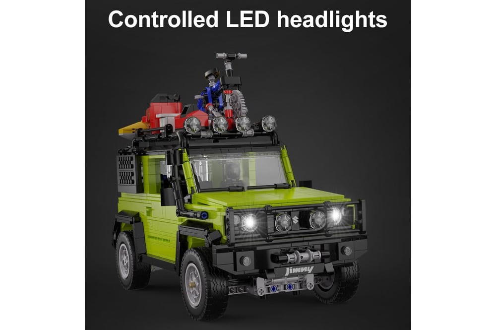 CaDA C62001W SUZUKI Jimny Sierra 1:12 | 1803 Teile – Bild 7