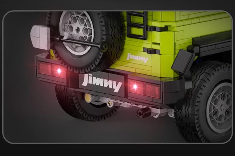 CaDA C62001W SUZUKI Jimny Sierra 1:12 | 1803 Teile – Bild 6
