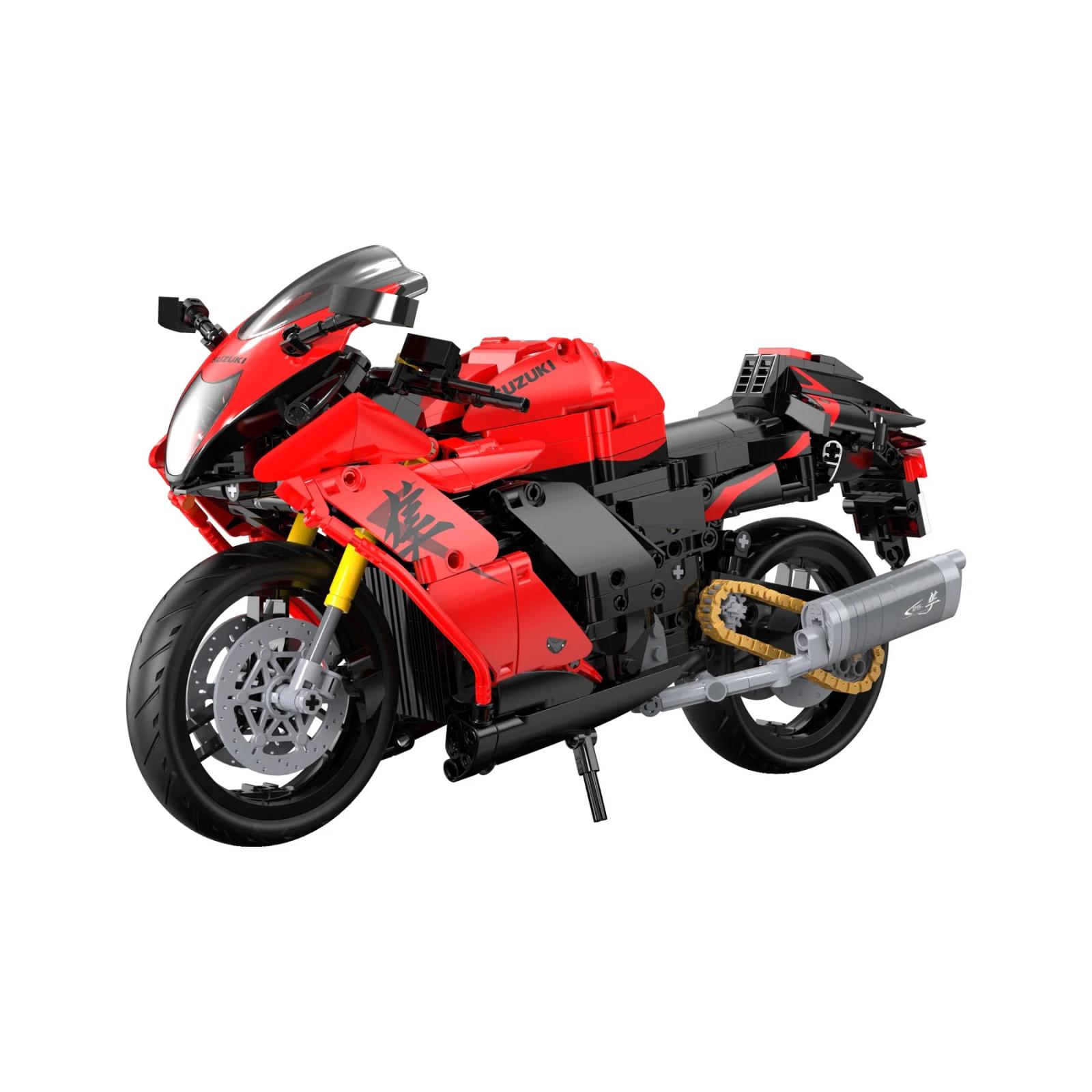 CaDA C64051W Suzuki Hayabusa Motorrad 1:6 | 1043 Teile – Bild 6
