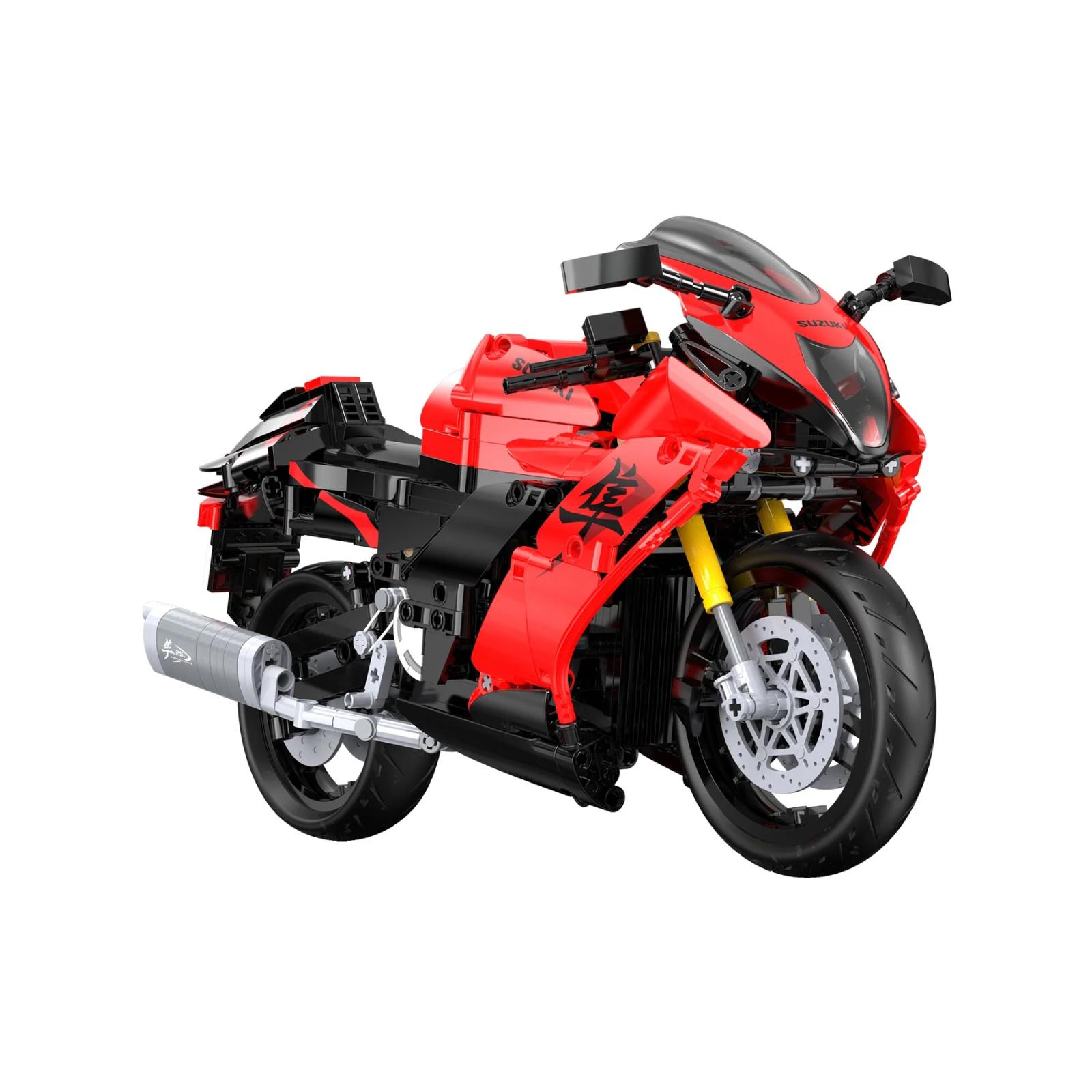CaDA C64051W Suzuki Hayabusa Motorrad 1:6 | 1043 Teile – Bild 5