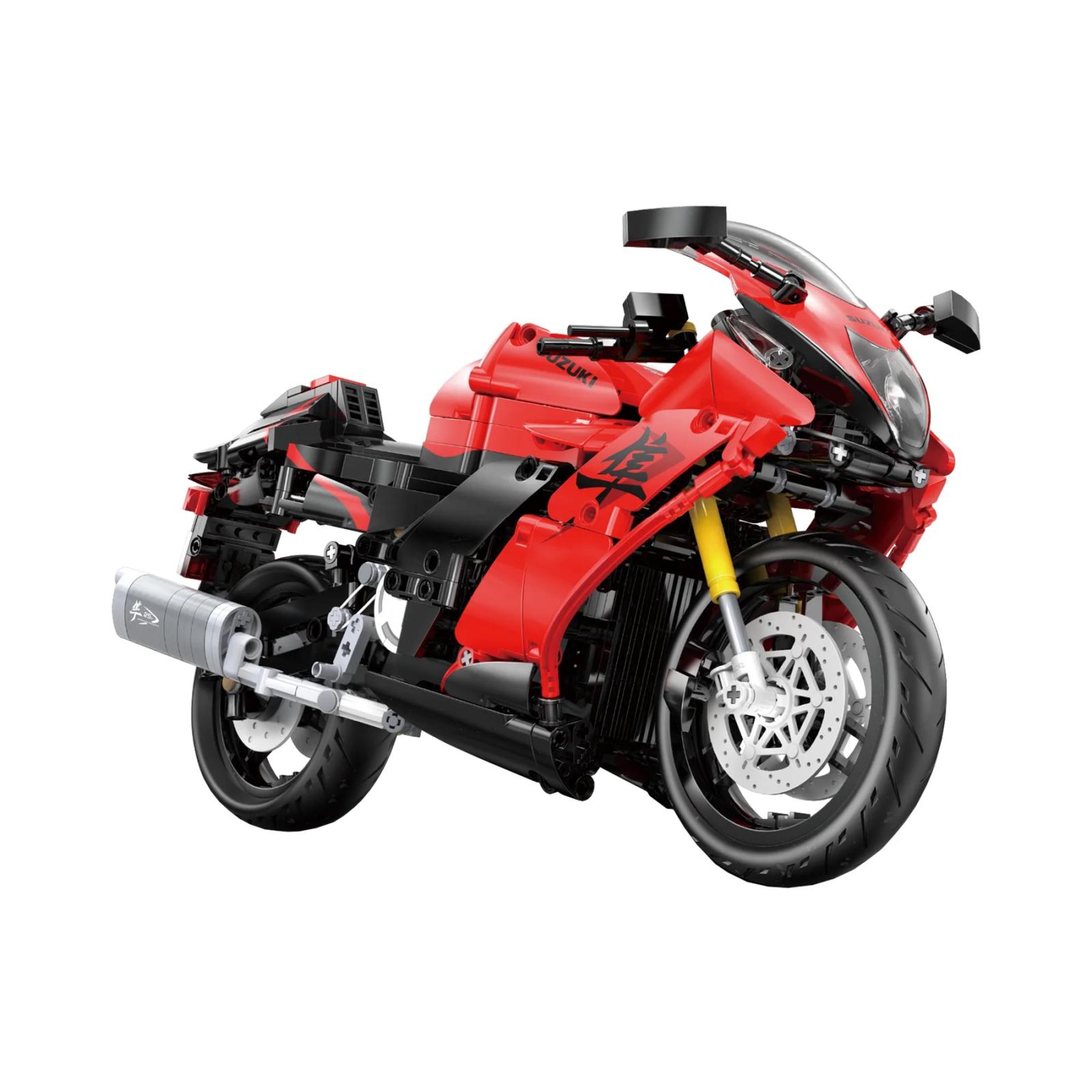 CaDA C64051W Suzuki Hayabusa Motorrad 1:6 | 1043 Teile – Bild 3