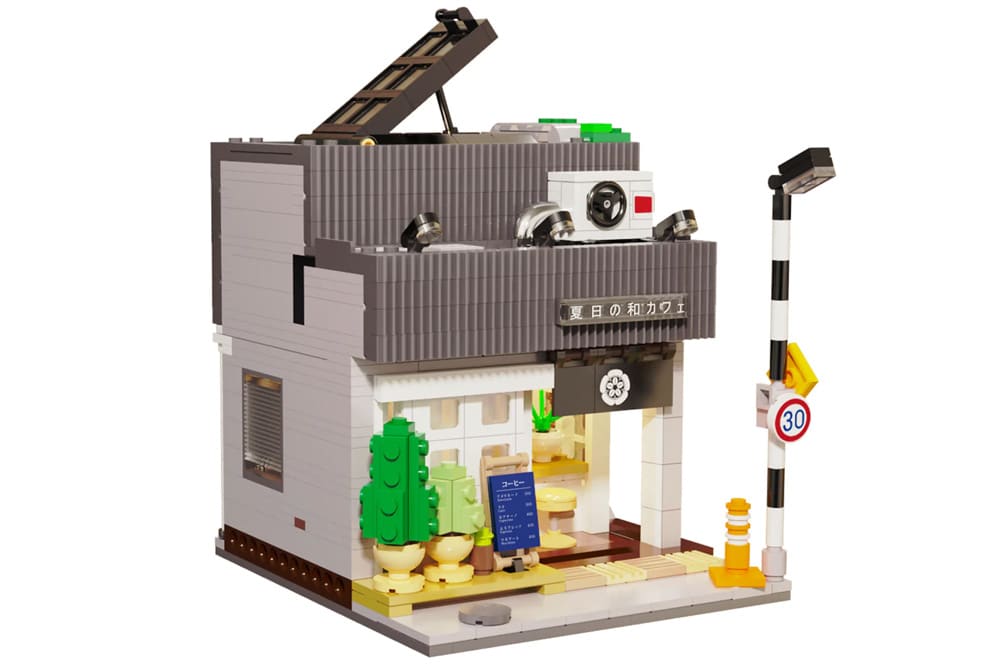 CaDA C66007W Japanisches Sommer-Café Modular | 1116 Teile – Bild 12