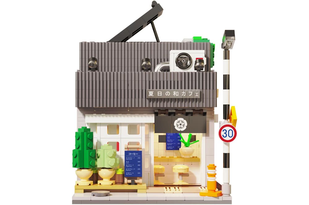 CaDA C66007W Japanisches Sommer-Café Modular | 1116 Teile – Bild 11