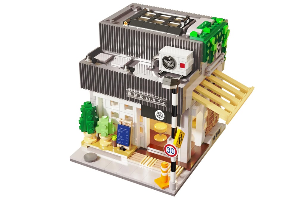 CaDA C66007W Japanisches Sommer-Café Modular | 1116 Teile – Bild 9