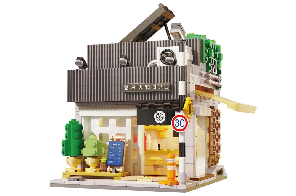 CaDA C66007W Japanisches Sommer-Café Modular | 1116 Teile – Bild 2