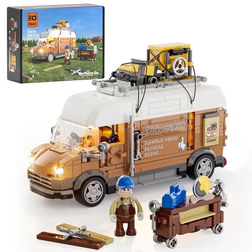 FUNWHOLE Tischlereiwagen (496 Teile)