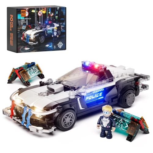 FUNWHOLE Cyberpunk Polizeiauto (372 Teile)