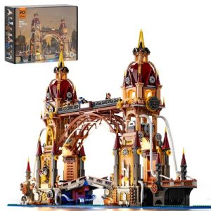 FUNWHOLE Steampunk Stadtbrücke (3170 Teile)