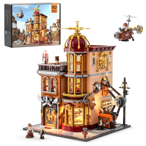 FUNWHOLE Steampunk Flug Club (1858 Teile)