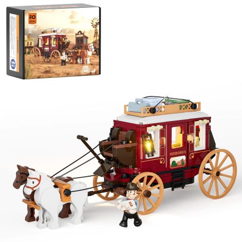FUNWHOLE Old West Postkutsche (293 Teile)