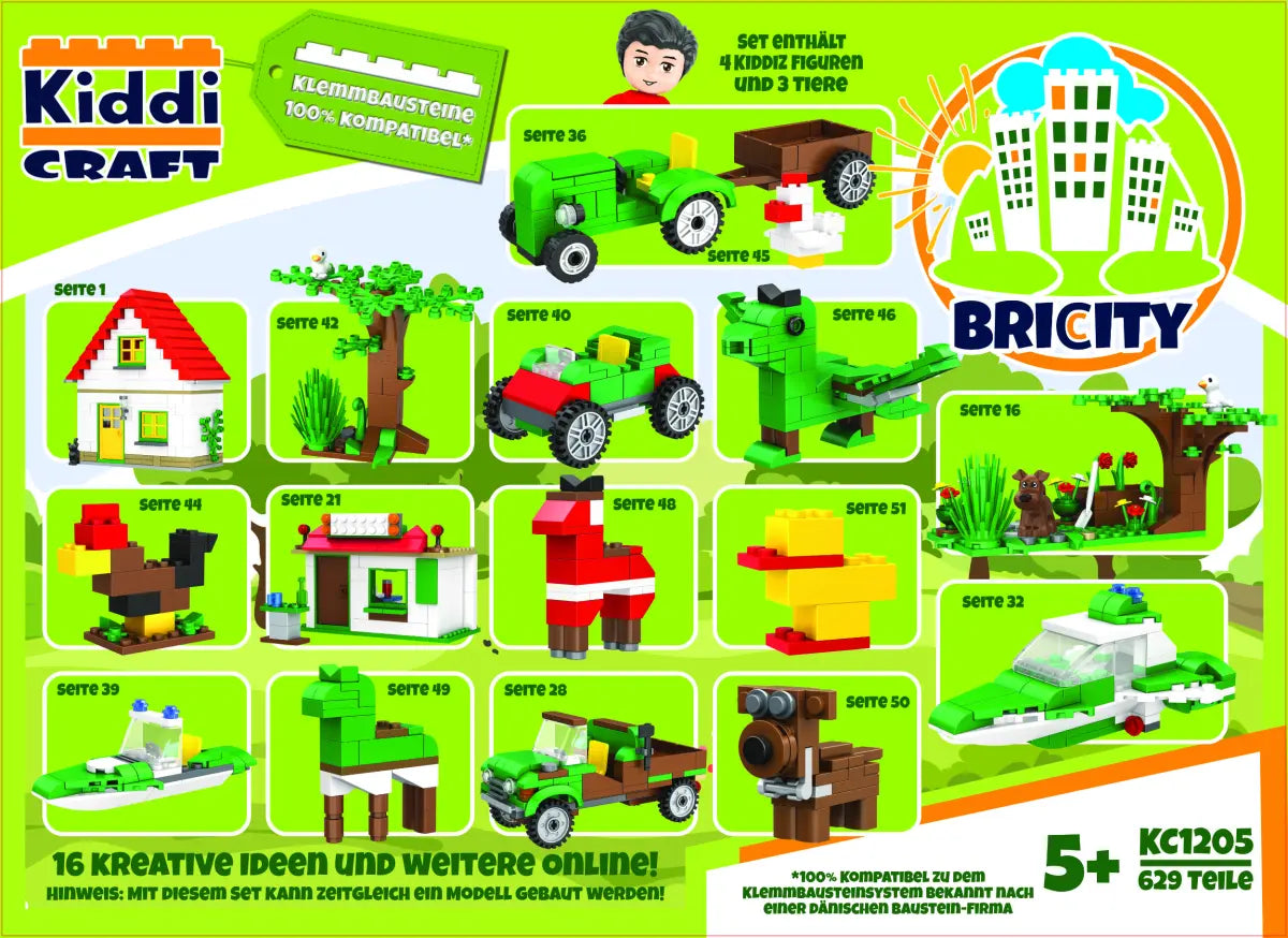 Kiddicraft KC1205 16 in 1 Building Box