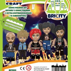 Kiddicraft KC1402 KIDDIZ Figuren-Pack Rock Festival