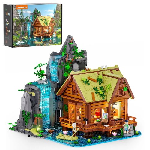 Lumibricks Wasserfallhütte (2539 Teile)