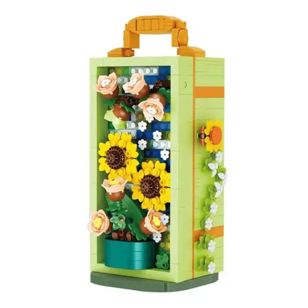 Schmuckkästchen mit Sonnenblumen