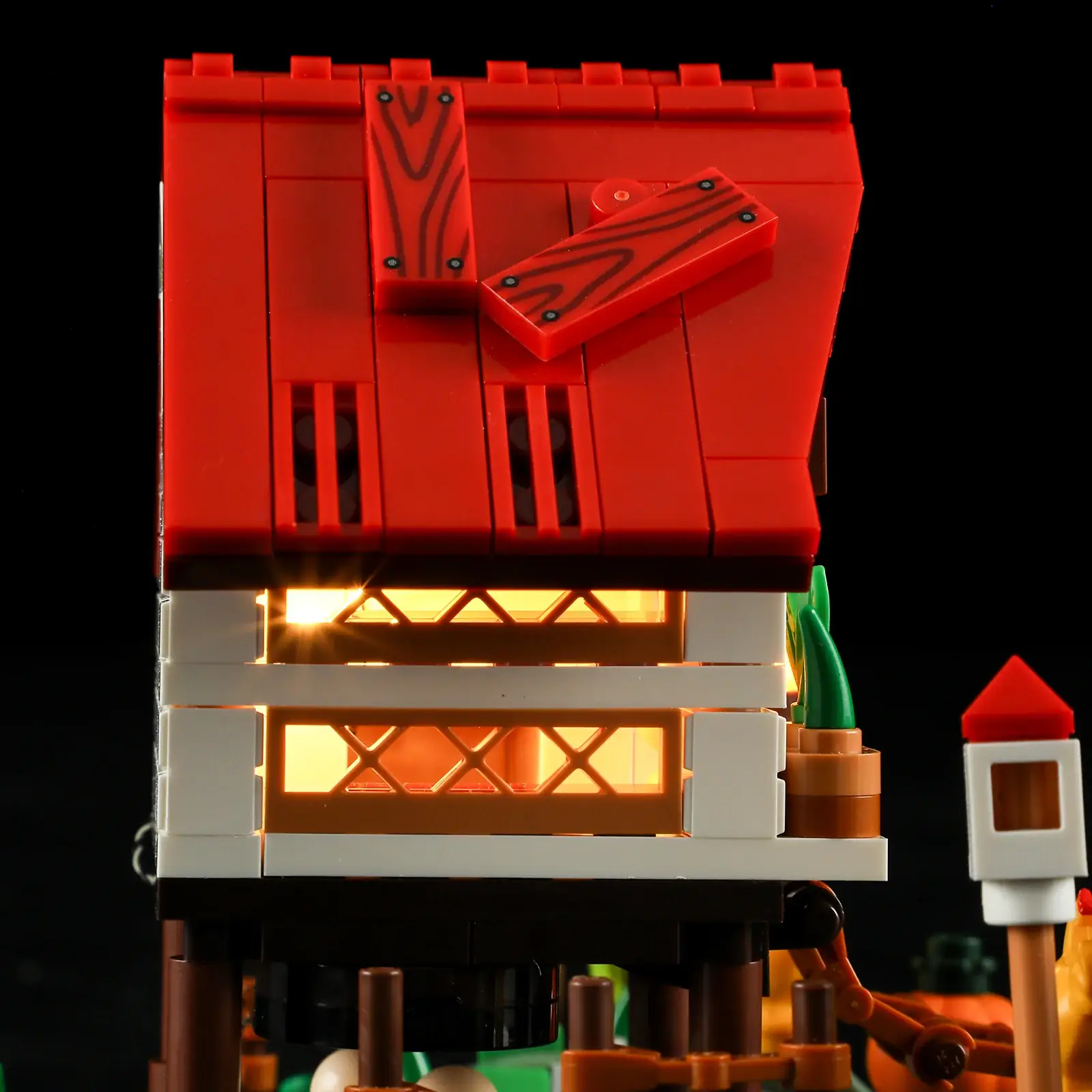 Lumibricks F9034 The Hen House Hühnerstall mit LED | 323 Teile – Bild 7