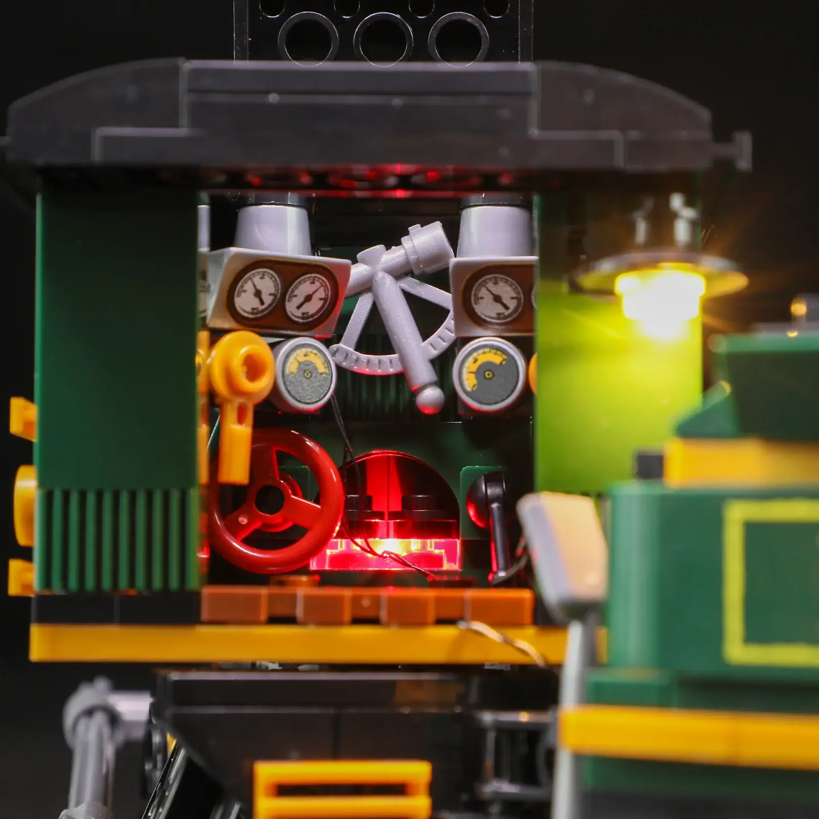 Lumibricks 14003 Western Güterzug | 1524 Teile LED Eisenbahn – Bild 8