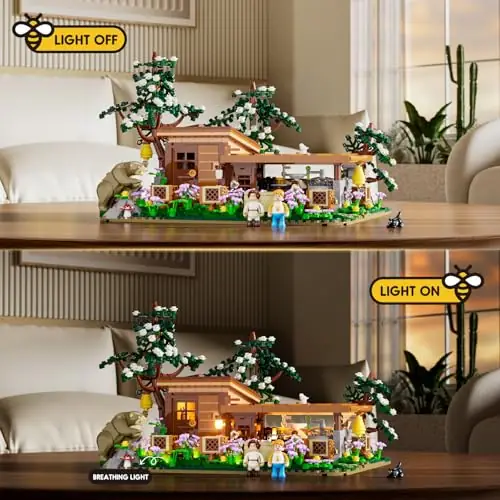 Lumibricks F9062 Bee Farm mit LED | 1274 Teile – Bild 3