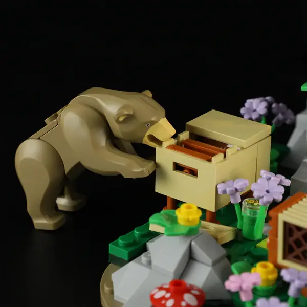Lumibricks F9062 Bee Farm mit LED | 1274 Teile – Bild 6