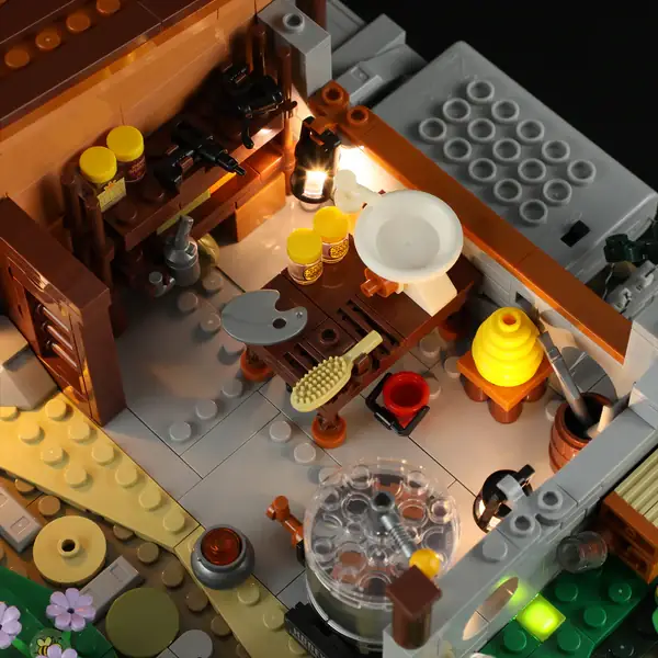 Lumibricks F9062 Bee Farm mit LED | 1274 Teile – Bild 4