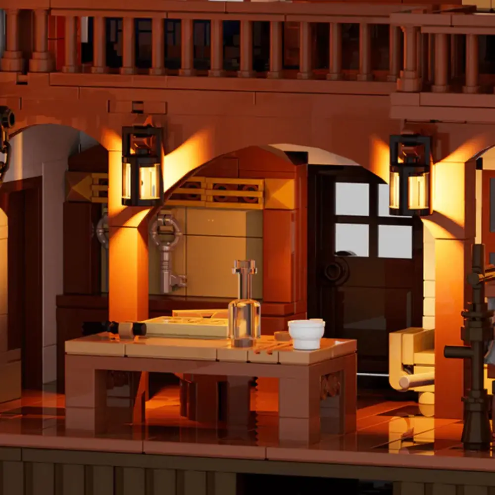 Lumibricks 14011 Western Schmiede | 2042 Teile LED Blacksmith – Bild 4