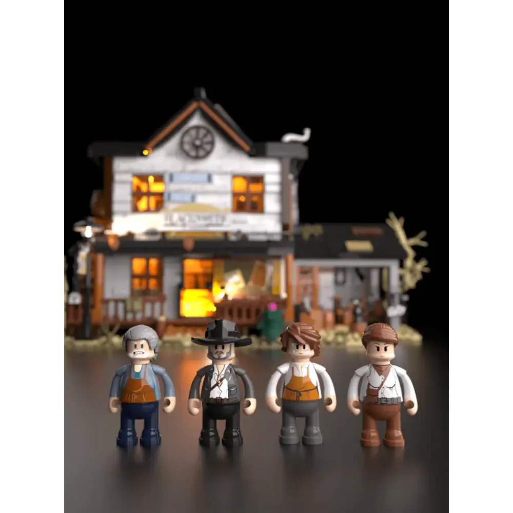 Lumibricks 14011 Western Schmiede | 2042 Teile LED Blacksmith – Bild 7