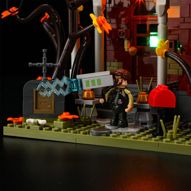 Lumibricks 20005 Midnight Haunted Mansion mit LED | 2617 Teile – Bild 10