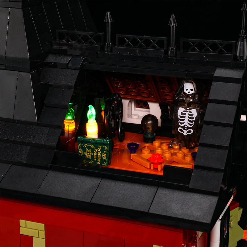 Lumibricks 20005 Midnight Haunted Mansion mit LED | 2617 Teile – Bild 12