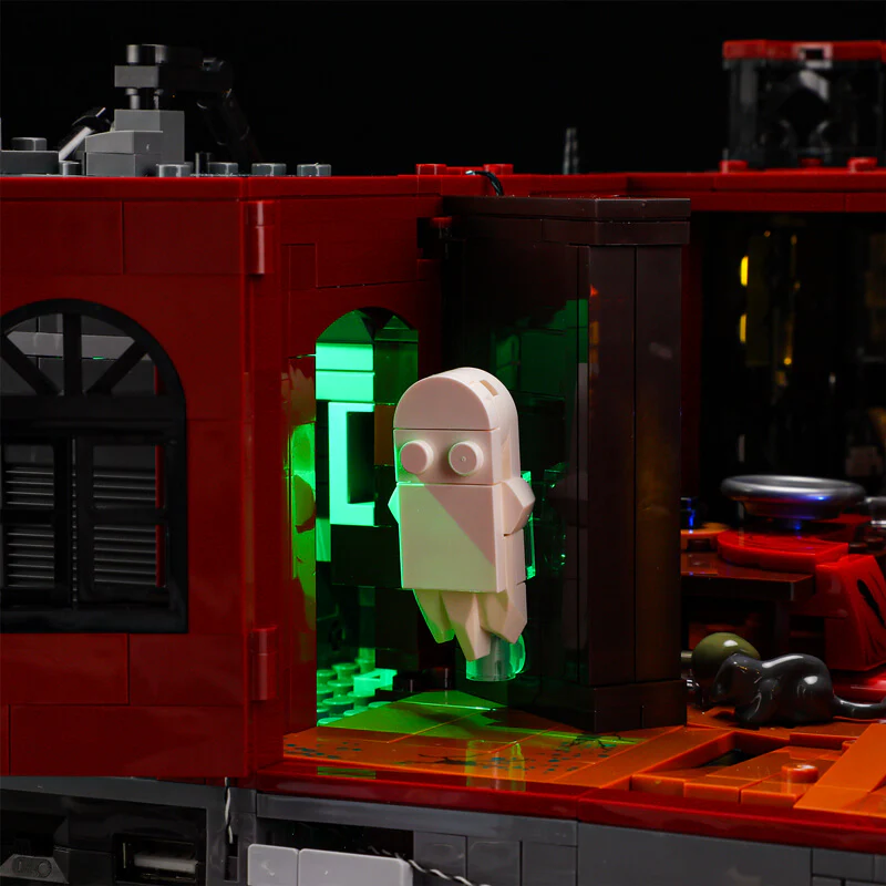 Lumibricks 20005 Midnight Haunted Mansion mit LED | 2617 Teile – Bild 4