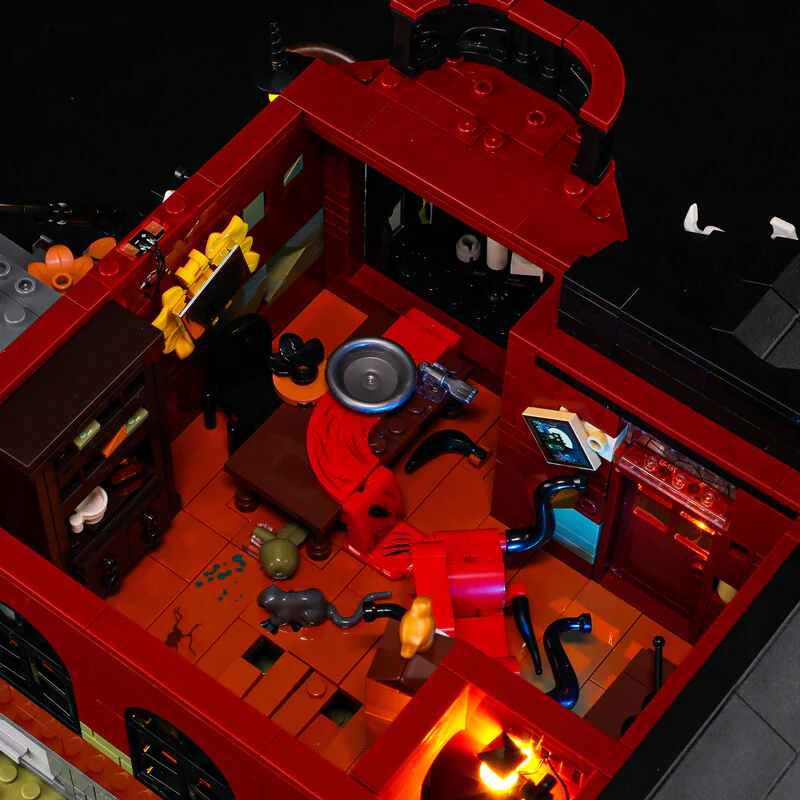 Lumibricks 20005 Midnight Haunted Mansion mit LED | 2617 Teile – Bild 7