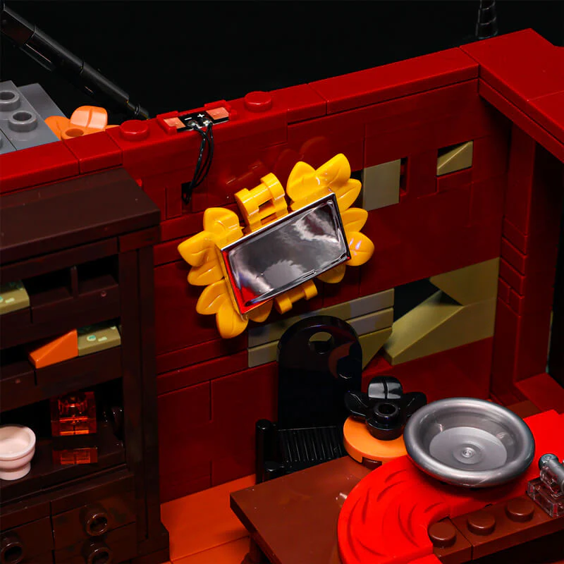 Lumibricks 20005 Midnight Haunted Mansion mit LED | 2617 Teile – Bild 9