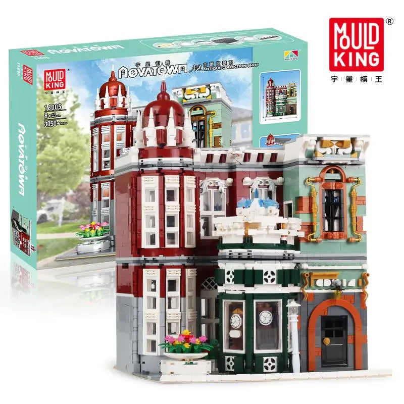 Mould King 16005 Antiquitätenladen mit Beleuchtung