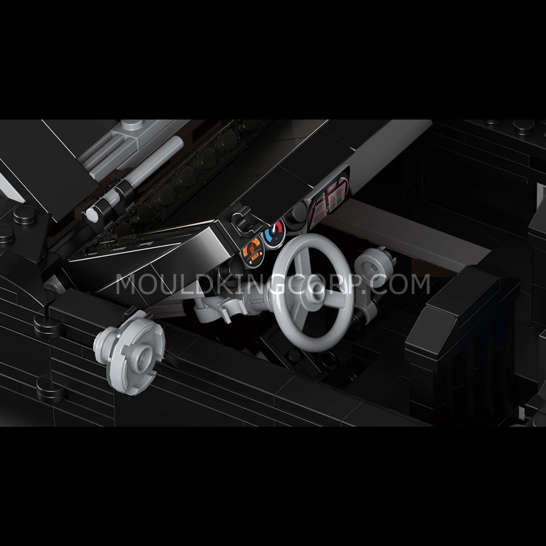 Mould King 10028 Charger American Muscle Car Bausatz | 1.439 Teile