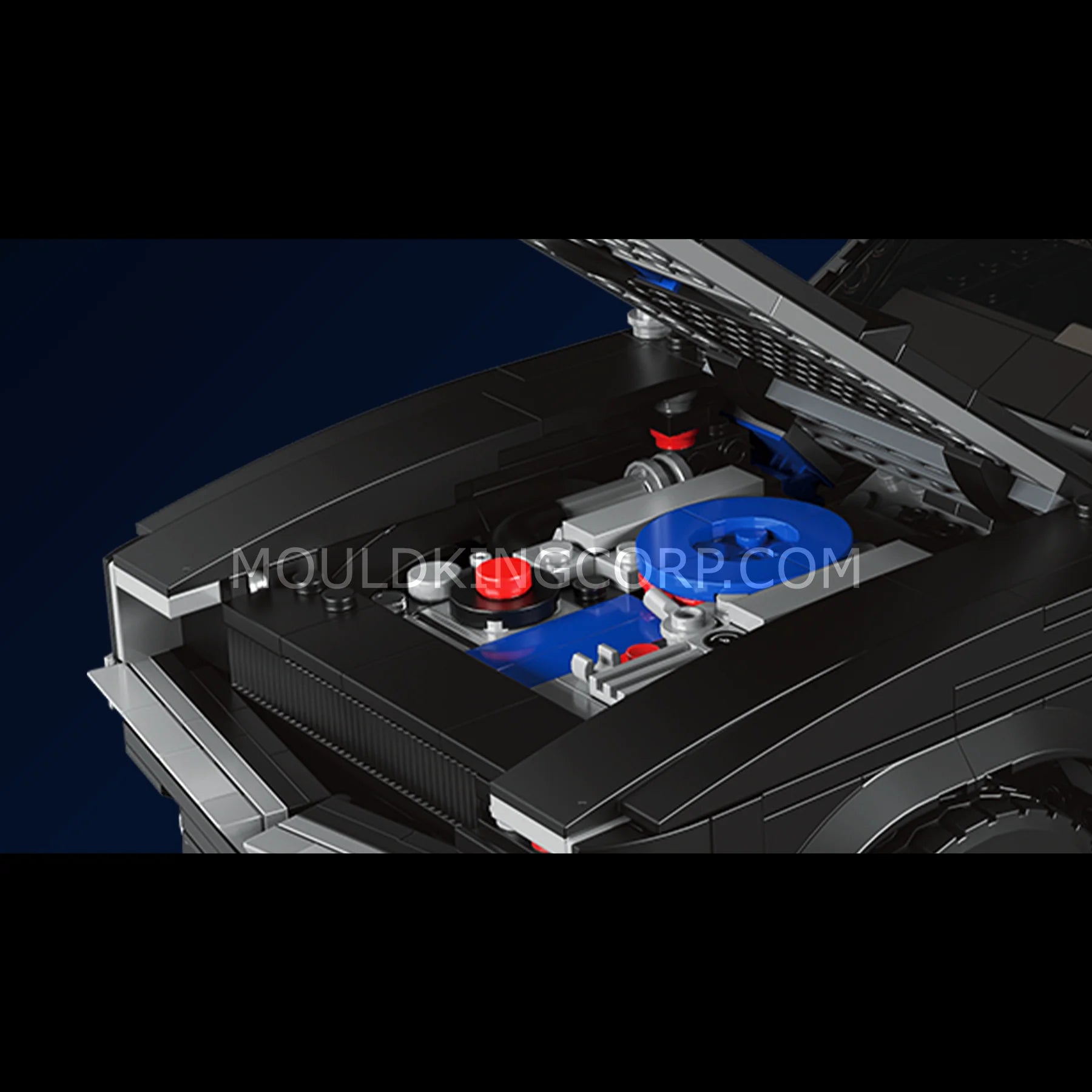 Mould King 10028 Charger American Muscle Car Bausatz | 1.439 Teile