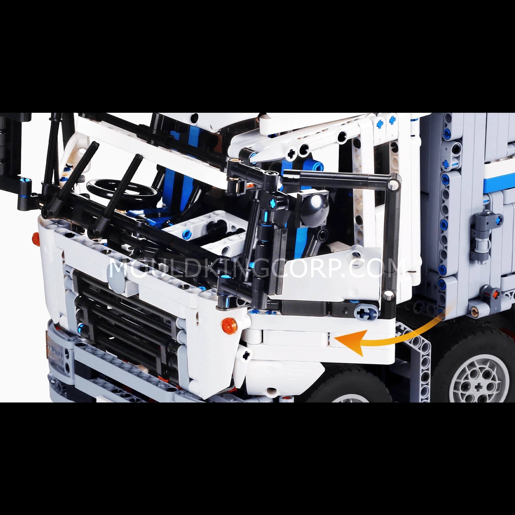 Mould King 13139 Ferngesteuerter Lastwagen-Bausatz | 4.166 Teile