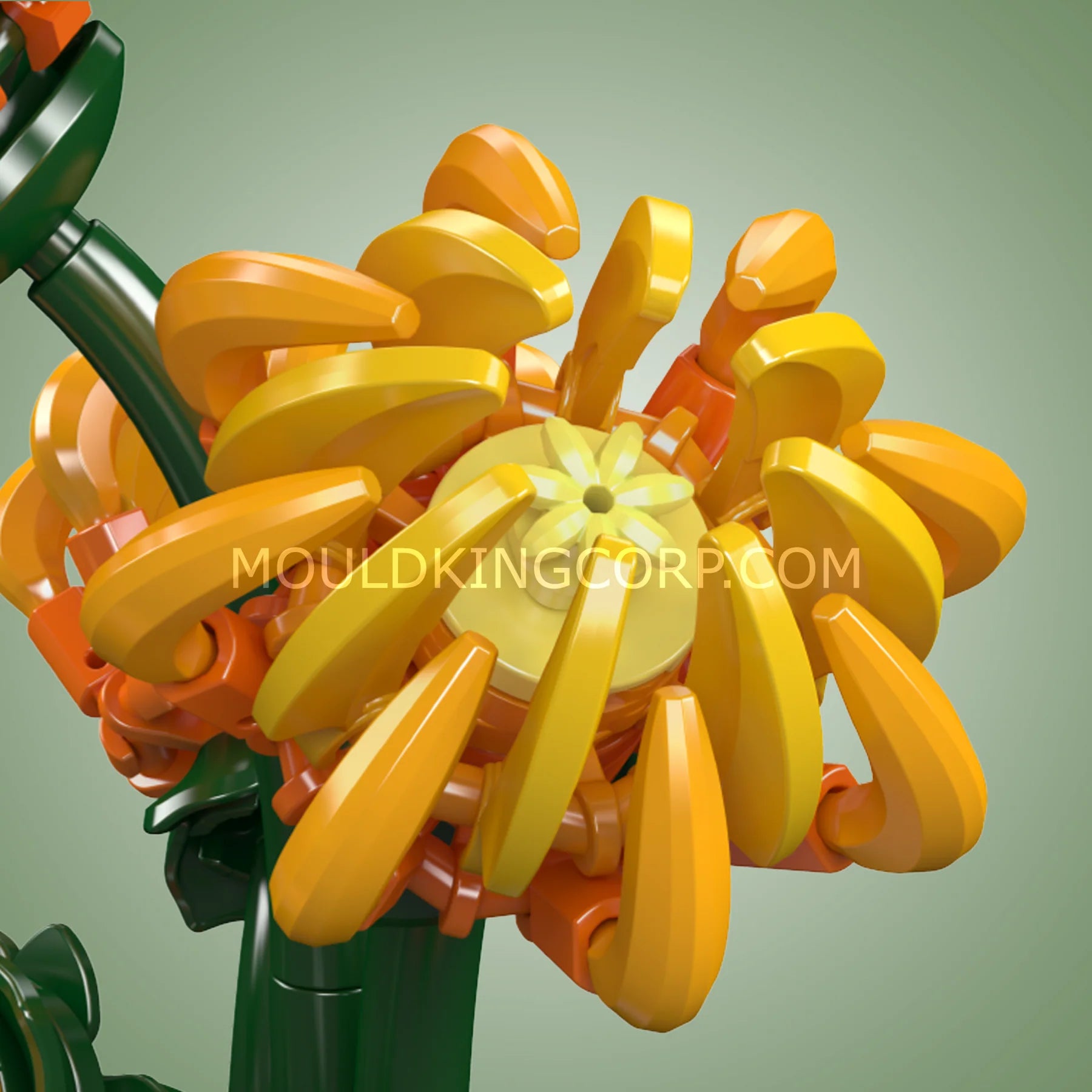 Mould King 24118 Chrysanthemen-Topfpflanzen-Bausteinset | 417 Teile
