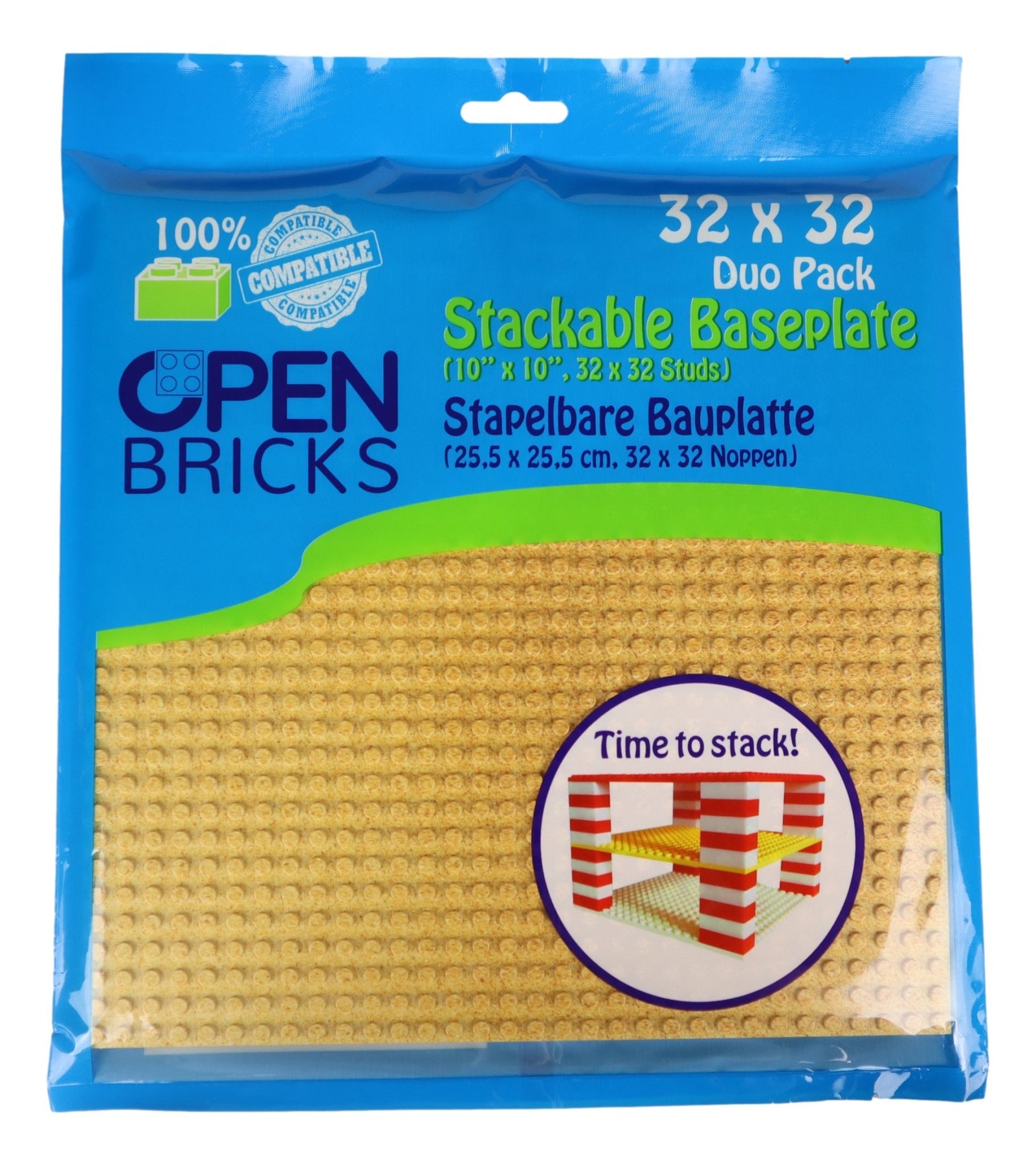 Baseplates 32x32 desert sand
