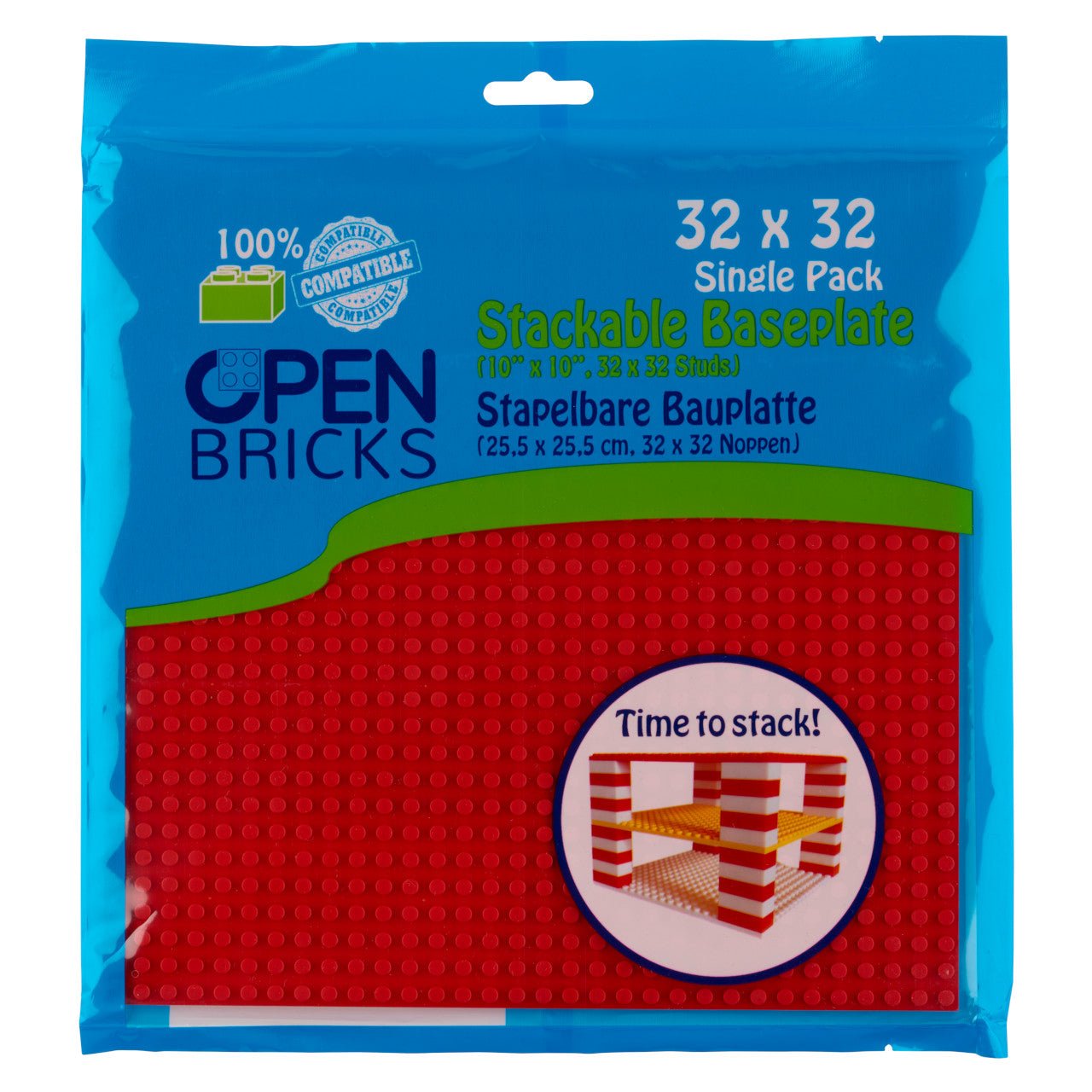 Baseplate 32x32 red